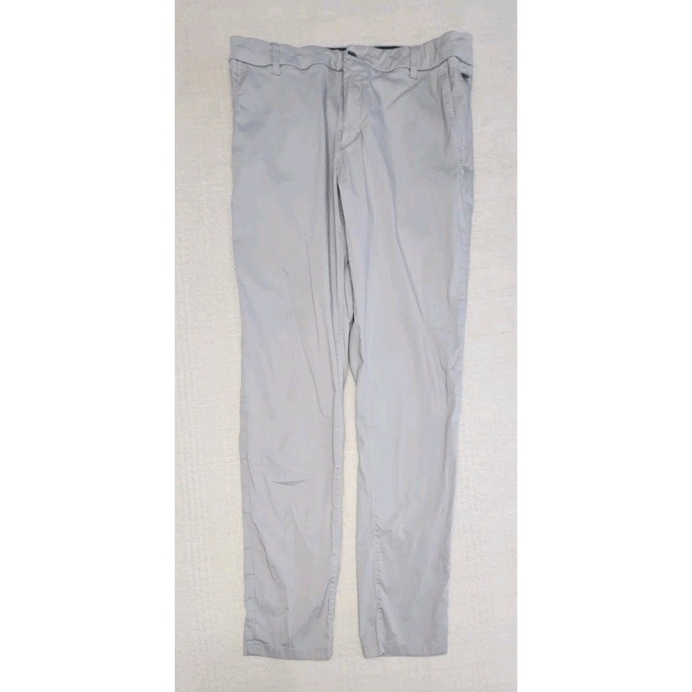 Birddogs Classic Golf Pants Mens 34x32 (tagged 34x34) Light Khaki Chino Stretch